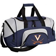 Broad Bay Small University of Virginia Gym Bag Deluxe UVA Travel Duffel Bag