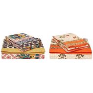Traditional mafia traditional mafia RSES545039 Combo Bed Sheet Set, 90 x 108, Multicolor, 6 Piece