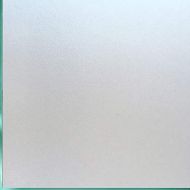 [아마존베스트]Coavas Window Film Non Adhesive Frosted Home Office Film Privacy Window Sticker Self Static Cling Vinly Glass Film for Bathroom Office Meeting Room Living Room (Matte White 17.7by7