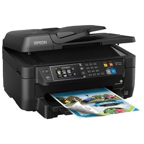엡손 Epson WorkForce WF-2660 All-In-One Wireless Color Printer with Scanner, Copier and Fax
