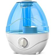 [아마존베스트]LEVOIT Humidifiers for Bedroom, 2.4L Ultrasonic Cool Mist Humidifier for Babies (BPA Free), Air Humidifier for Large Room, Whisper Quiet Operation, Auto Shut-Off and Night Light, L