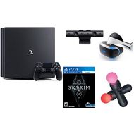 By Sony PlayStation 4 Pro bundle : PS4 Pro 1TB Console + VR Skyrim Bundle