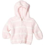 Angel Dear Baby-girls Infant Striped Chenille Hooded Jacket