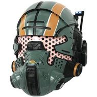 Xcoser xcoser Cooper Helmet Deluxe Green Resin Glow Eyes Mask Halloween Cosplay