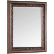 Headwest Addyson Single Framed Wall Mirror in Copper, 30 inches by 36 inches