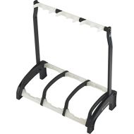 K&M Stands K&M-17513 Three Guitar Stand Guardian 3 -Black with Translucent Support Elements (17513.016.00)