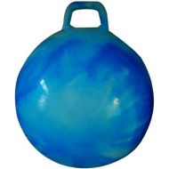 [아마존베스트]AppleRound Space Hopper Ball with Air Pump: 20in/50cm Diameter for Ages 7-9, Hop Ball, Kangaroo Bouncer, Hoppity Hop, Jumping Ball, Sit & Bounce (Blue Cloud)