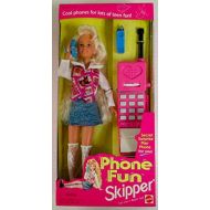 Barbie Phone Fun SKIPPER Doll w Secret Surprise Play Phone For YOU! (1995)