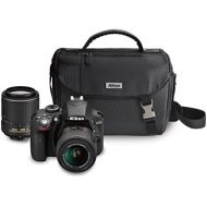 Nikon D3300 DX-format DSLR Kit w 18-55mm DX VR II & 55-200mm DX VR II Zoom Lenses and Case (Black)