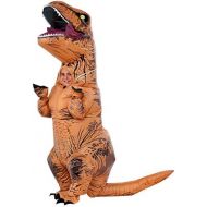 Rubies Costume Jurassic World Childs T-Rex Inflatable Costume with Sound, Multicolor