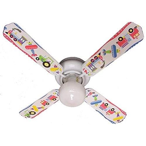  Ababy aBaby 9243199311 Planes, Trains and Trucks Ceiling Fan