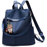 [아마존 핫딜]  [아마존핫딜]LEMEDE Women Backpack Purse Waterproof Nylon Anti-theft Rucksack Lightweight Travel School Shoulder Bag