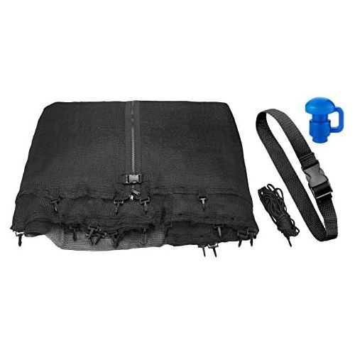  Trampoline Replacement Enclosure Net, Fits For All Sizes Round Frames (All brands),  Works with multiple amount of poles - Pole Caps Included