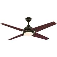 Westinghouse 7207400 DeSoto 52-inch Oil Rubbed Bronze Indoor Ceiling Fan, LED Light Kit with Opal Frosted Glass