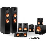 Klipsch 7.1 RP-250 Reference Premiere Surround Sound Speaker Package with R-110SW Subwoofer and a FREE Wireless Kit (Ebony)