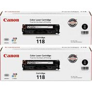 Canon 118 Black Laser Cartridge, 2-Pack for imageCLASS MF8350MF8580