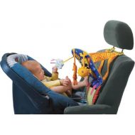 [아마존베스트]Taf Toys Toe Time Infant Car Seat Toy | Kick and Play Activity Center with Music, Lights, Mirror, and Jingling Toys | Fun Travel Baby Toy for Rear Car Seat | Easier Drive with Newb