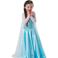 About Time Co Princess Girls Snow Queen Dress Costume Party Outfit