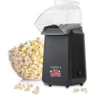 West Bend 82418BK Air Crazy Hot Air Popcorn Popper Pops Up To 4 Quarts of Popcorn Using Hot Air, Black