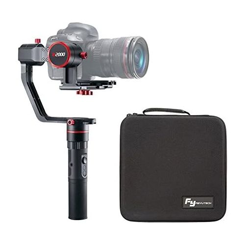  Visit the FeiyuTech Store FeiyuTech a2000 3-Axis Gimbal Stabilizer for DSLR Camera/Mirrorless Camera,Compatible with NIKON/SONY/CANON Series Cameras,2 Kilogram Payload,Automatic Shooting,Come with Carrying