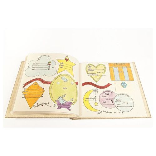  Hugs and Kisses XO Baby Memory Book: FIRE ENGINE Boy Baby Album from Birth to 5 Years