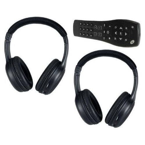  AudioVideo2go Headphones and DVD Remote for the Cadillac Escalade 2007 2008 2009 2010 2011 2012 2013 2014 2015
