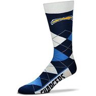 Fore Bare Feet Los Angeles Chargers Argyle Lineup Socks