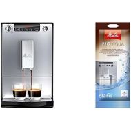 Melitta Caffeo Solo E 950Automatic Coffee Machine with Vorbrueh Function, Black/silver