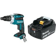 Makita XSF05Z 18V LXT Lithium-Ion Brushless Cordless 2,500 RPM Screwdriver, with BL1840B 18V LXT Lithium-Ion 4.0Ah Battery