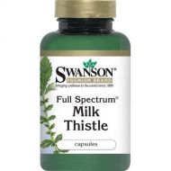 Swanson Full Spectrum Milk Thistle 6 Bottles 100 Capsules Per Bottle