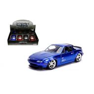 상세설명참조 New DIECAST Toys CAR JADA 1:24 Display - Metals - JDM Tuners - 1990 Mazda Miata Hardtop 1 Item Random Color Without Retail Box 30937-DP1
