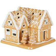 [아마존베스트]Villeroy & Boch Winter Bakery Deocoration Gingerbread Villa, Hard Porcelain, Brown, White, 16 x 16 x 13 cm