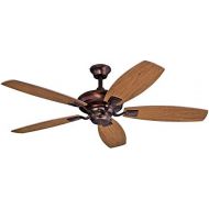 Westinghouse 7203700 Aiden 52 Reversible Five-Blade Indoor Ceiling Fan, Oil Brushed Bronze
