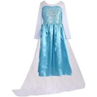 LOEL Princess Party Dress Costume Birthday Party Dress Up for Little Girls