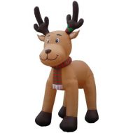 BZB Goods Jumbo 15 Foot Christmas Inflatable Reindeer Decoration