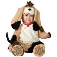 Fun World InCharacter Costumes Babys Precious Puppy Costume, Tan/Black/White, 6-12 Months