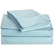 HN International Group, Inc HN International Group Castle Hill 500 Thread Count 100-Percent Egyptian Cotton Solid Set, Extra Soft-Breathable & Cool Sheets-Hypoallergenic, Queen, Aq