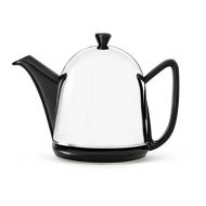 Bredemeijer bredemeijer 1510Z Cosy Manto Teapot, 1-Liter, Black Ceramic with Insulated Shell