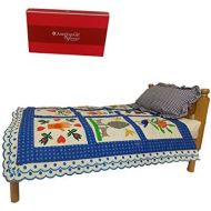 American Girl Addys Bed & Bedding Beforever New Blue Version for 18 Dolls ( Doll not included)