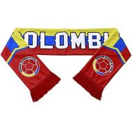 QTKJ Colombia 2018 World Cup Fans Scarf National Team Scarf Flag Banner Football Cheerleaders Scarves