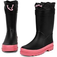 [아마존 핫딜] [아마존핫딜]ALEADER Kids Waterproof Rubber Rain Boots for Girls, Boys & Toddlers with Fun Prints & Handles