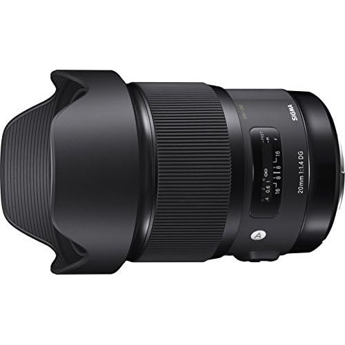  Sigma 20mm f1.4 DG HSM Art Lens for Canon EF - International Version (No Warranty)