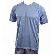 Adidas Mens Ultimate Short-Sleeve T-Shirt (Large, Tacblu Grey)