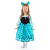 Little Adventures Mermaid Day Dress Costume with Hairbow (Large Age 5-7)