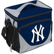 Logo Brands MLB New York Yankees 24 Can Cooler, Team Color, Small