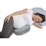 Dr. Flink Velvet Wedge Cushion Pillow For Baby, Or Maternity, Heartburn, Acid Reflux,Supports Body, Belly, Back, Knees, leg, Relieve Pressure, Numbness, Nerve pain, Pregnancy Slant
