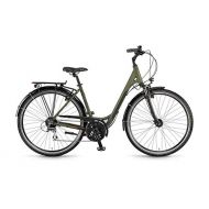 Unbekannt Winora Domingo 24 Einrohr Trekkingrad Oliv/schwarz matt
