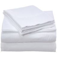 Ienjoy Home ienjoy Home 4 Piece Ultra Soft Deluxe Bed Sheet Set, King, White