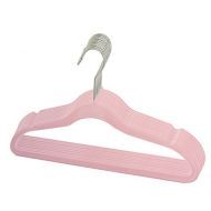 Only Hangers Only Petite Size Velvet Suit Hangers-50 Pack, Pink