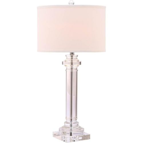  Safavieh Lighting Collection Nina Crystal Column 30-inch Table Lamp